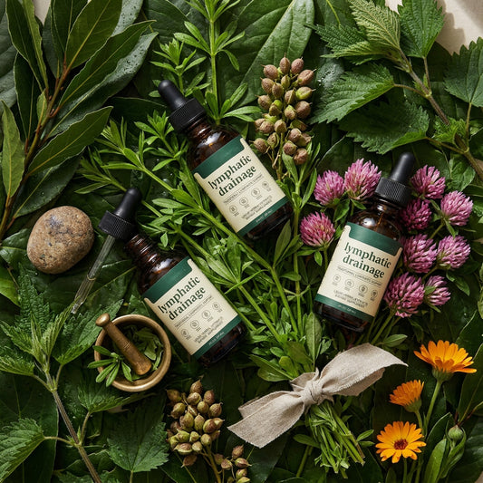 Lot de 3 flacons de gouttes LYMPHÉORA PARIS aux 4 plantes