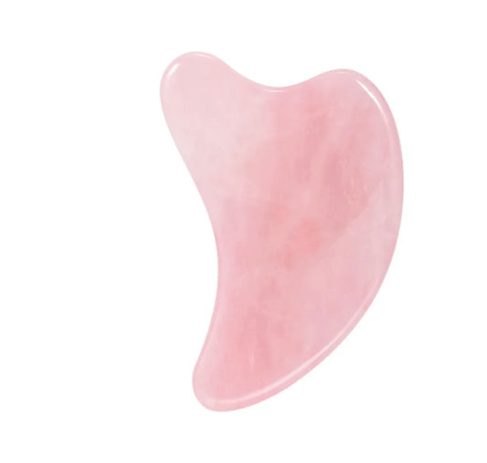 Gua Sha en quartz pour le visage